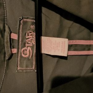 Star jeans green short jacket size m